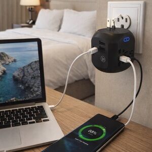 Westinghouse USB Universal Travel Adapter-New In Box